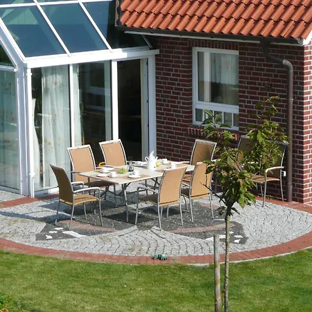 Haus Admiral Wintergarten Spiekeroog